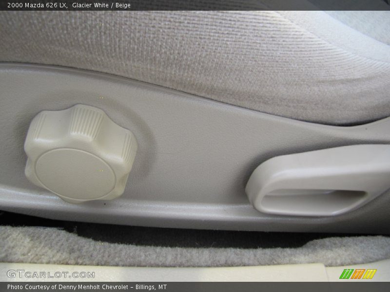 Glacier White / Beige 2000 Mazda 626 LX