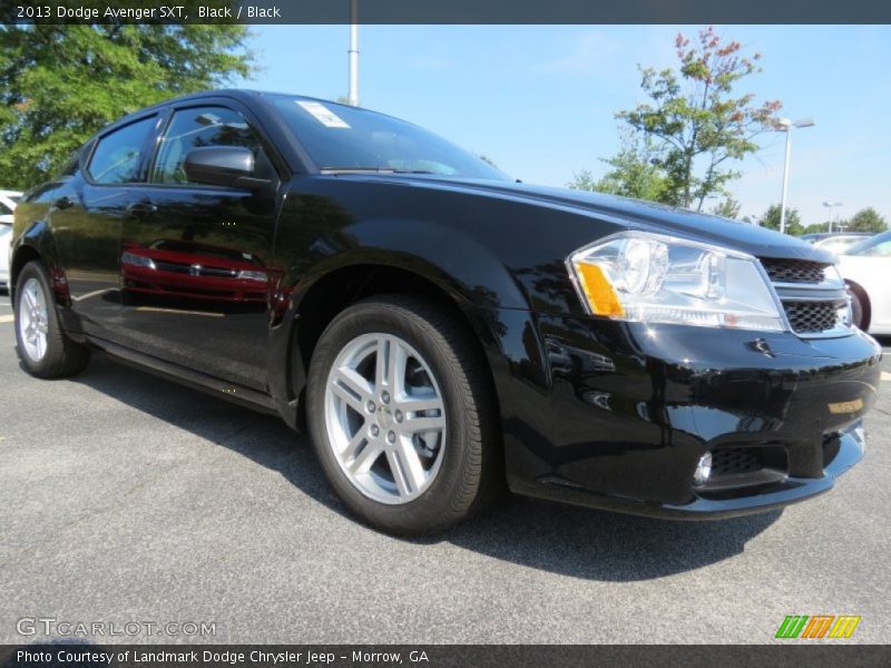 Black / Black 2013 Dodge Avenger SXT