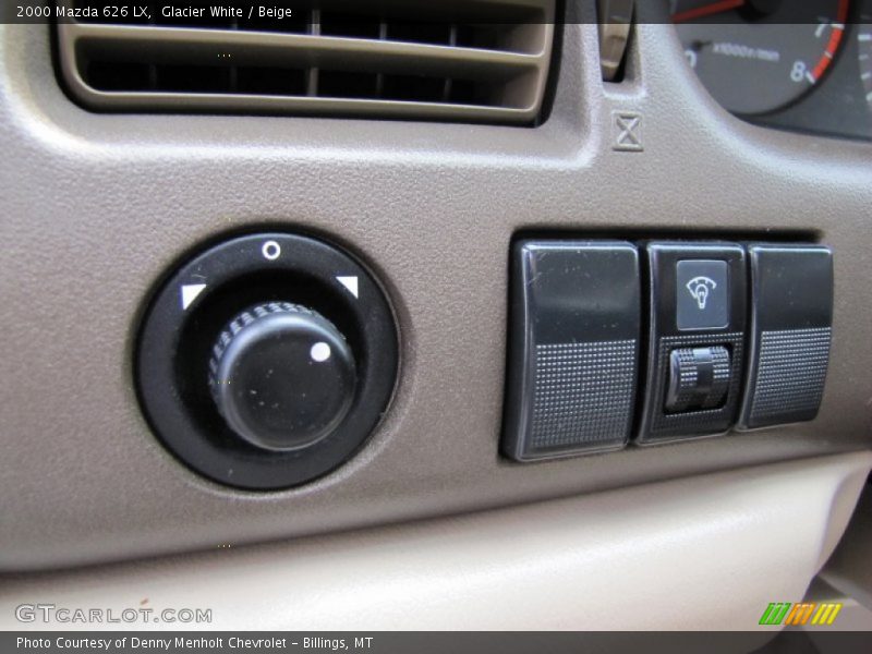 Controls of 2000 626 LX