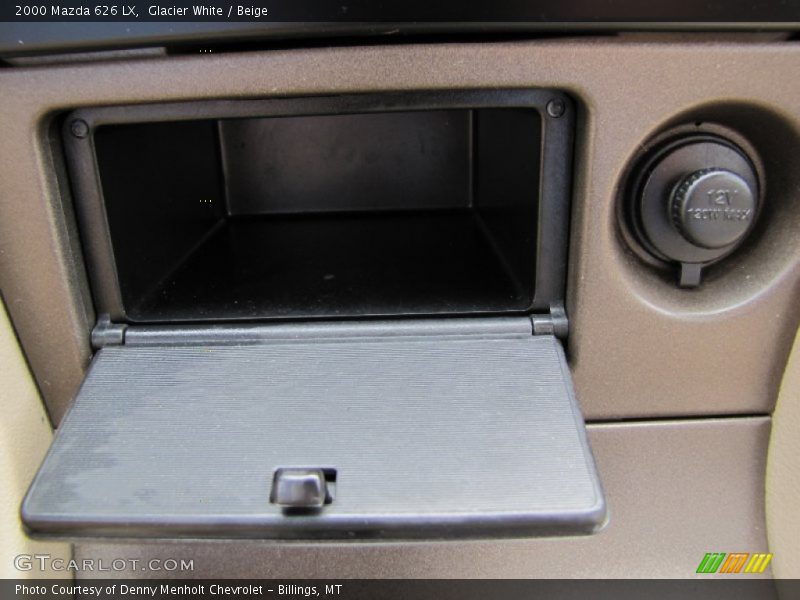 Glacier White / Beige 2000 Mazda 626 LX