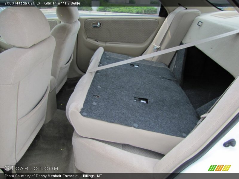 Glacier White / Beige 2000 Mazda 626 LX