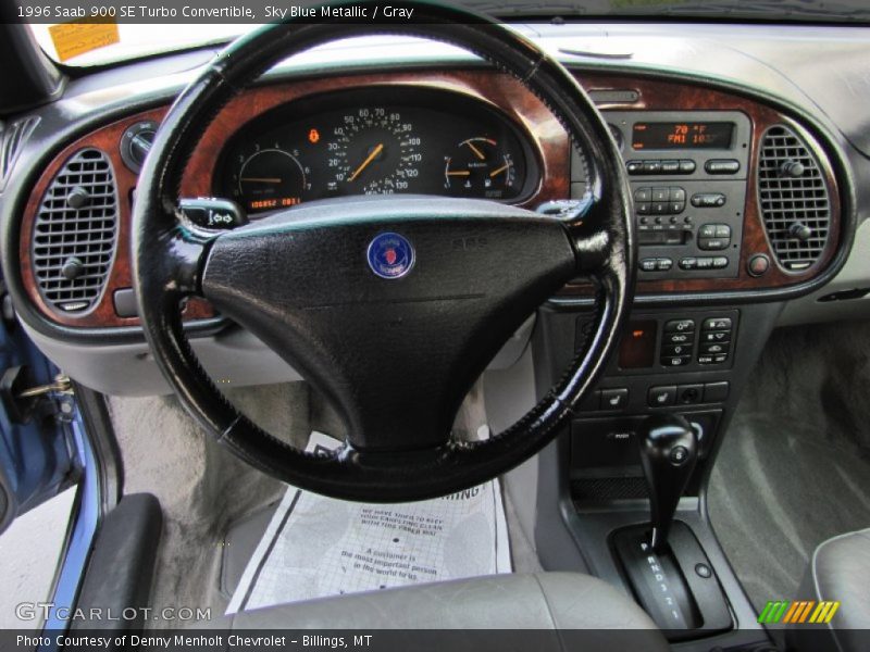 Dashboard of 1996 900 SE Turbo Convertible
