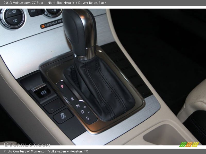 Night Blue Metallic / Desert Beige/Black 2013 Volkswagen CC Sport