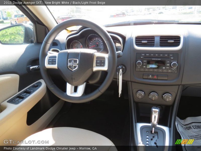 Dashboard of 2013 Avenger SXT