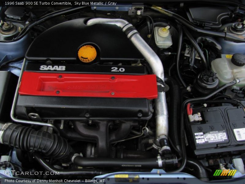  1996 900 SE Turbo Convertible Engine - 2.0 Liter Turbocharged DOHC 16-Valve 4 Cylinder