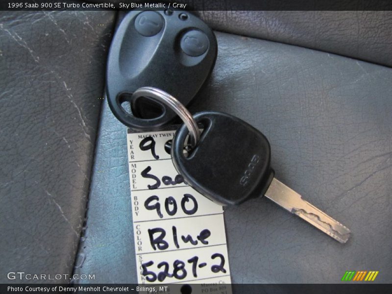 Keys of 1996 900 SE Turbo Convertible
