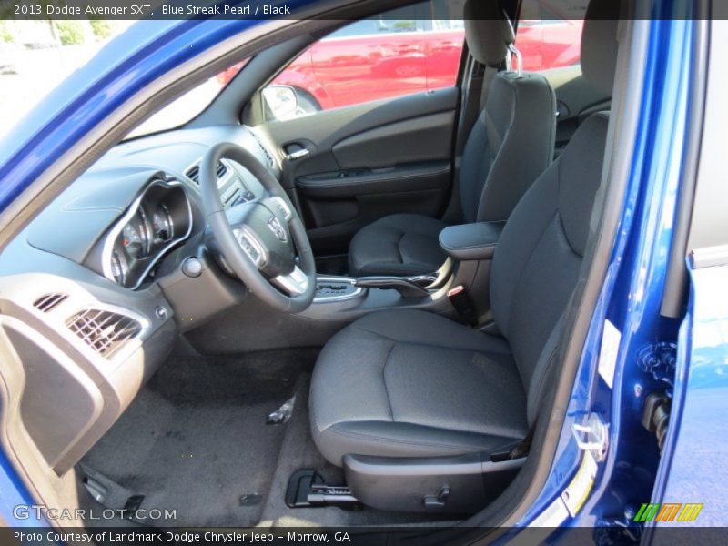 Front Seat of 2013 Avenger SXT
