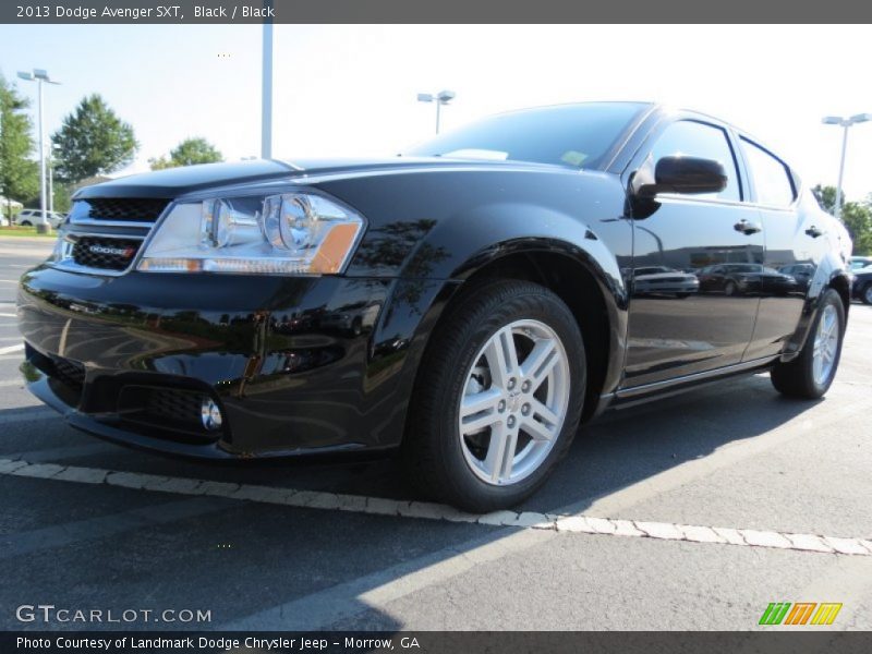 Black / Black 2013 Dodge Avenger SXT