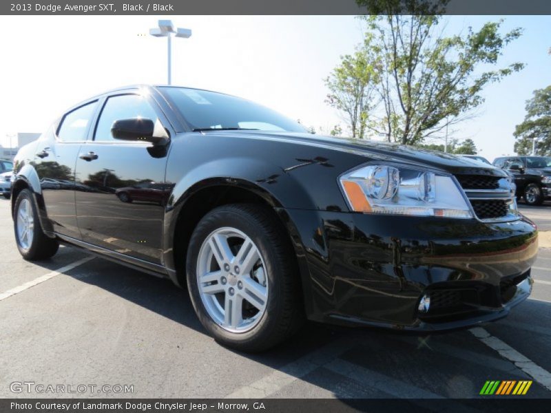 Black / Black 2013 Dodge Avenger SXT
