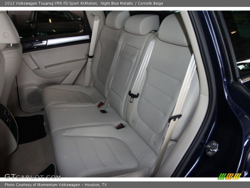 Night Blue Metallic / Cornsilk Beige 2013 Volkswagen Touareg VR6 FSI Sport 4XMotion