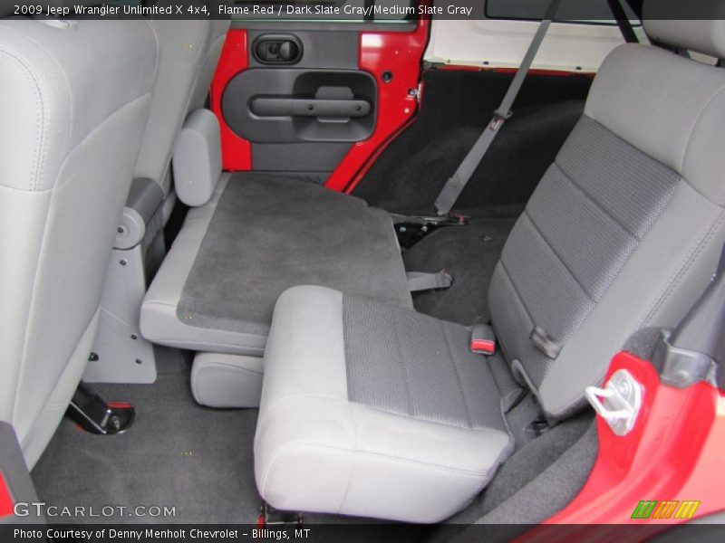 Flame Red / Dark Slate Gray/Medium Slate Gray 2009 Jeep Wrangler Unlimited X 4x4