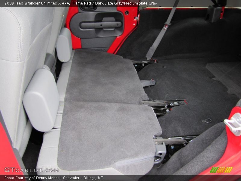 Flame Red / Dark Slate Gray/Medium Slate Gray 2009 Jeep Wrangler Unlimited X 4x4