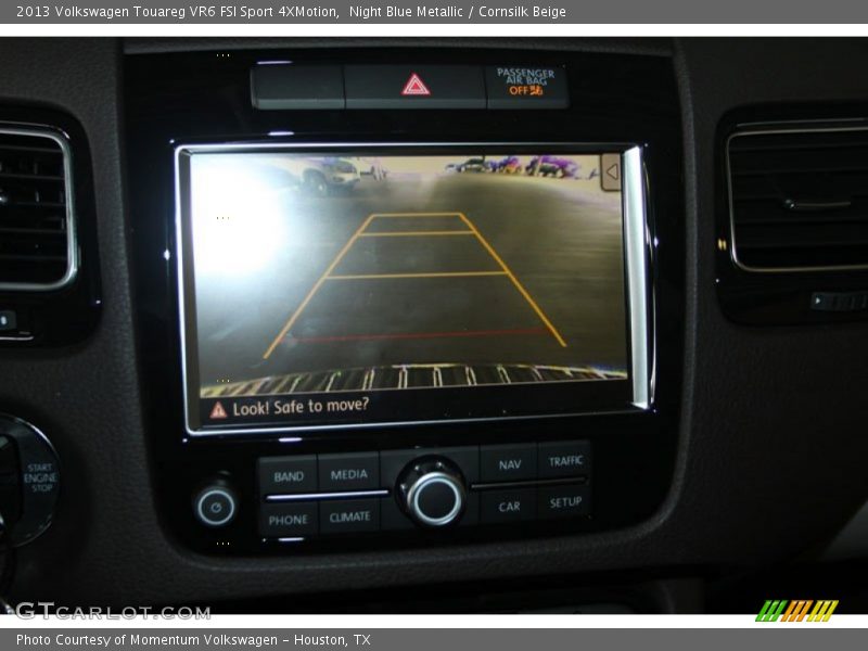 Night Blue Metallic / Cornsilk Beige 2013 Volkswagen Touareg VR6 FSI Sport 4XMotion