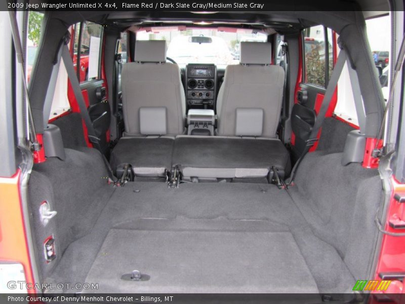 Flame Red / Dark Slate Gray/Medium Slate Gray 2009 Jeep Wrangler Unlimited X 4x4