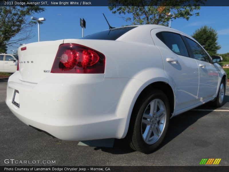 New Bright White / Black 2013 Dodge Avenger SXT