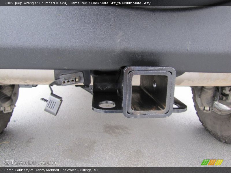 Flame Red / Dark Slate Gray/Medium Slate Gray 2009 Jeep Wrangler Unlimited X 4x4
