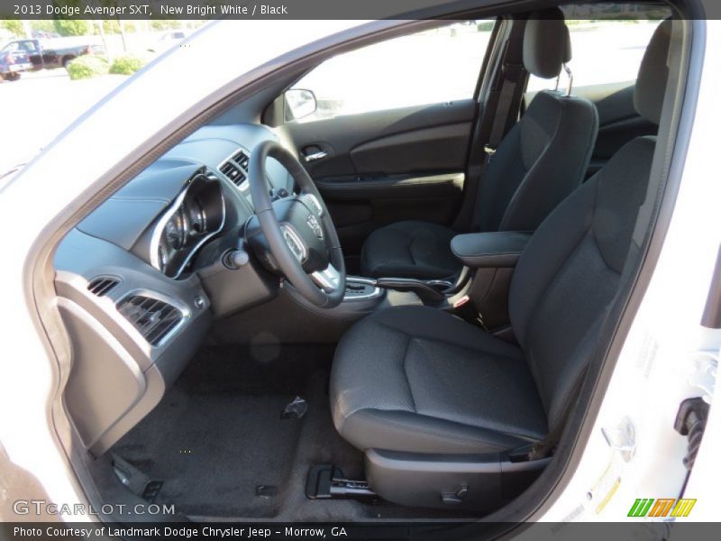 New Bright White / Black 2013 Dodge Avenger SXT