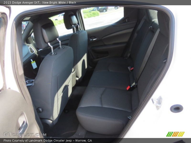 New Bright White / Black 2013 Dodge Avenger SXT