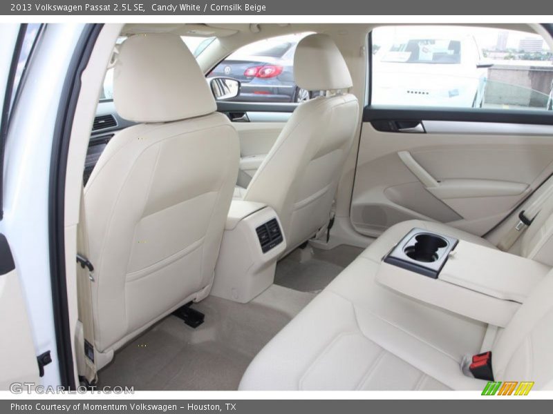 Candy White / Cornsilk Beige 2013 Volkswagen Passat 2.5L SE