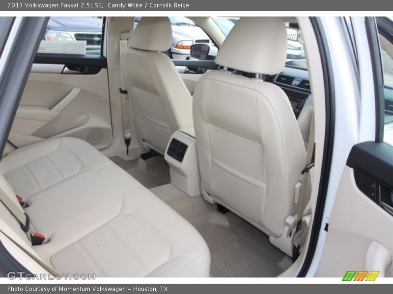 Candy White / Cornsilk Beige 2013 Volkswagen Passat 2.5L SE