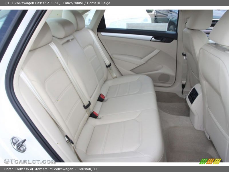 Candy White / Cornsilk Beige 2013 Volkswagen Passat 2.5L SE