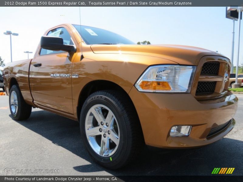 Front 3/4 View of 2012 Ram 1500 Express Regular Cab