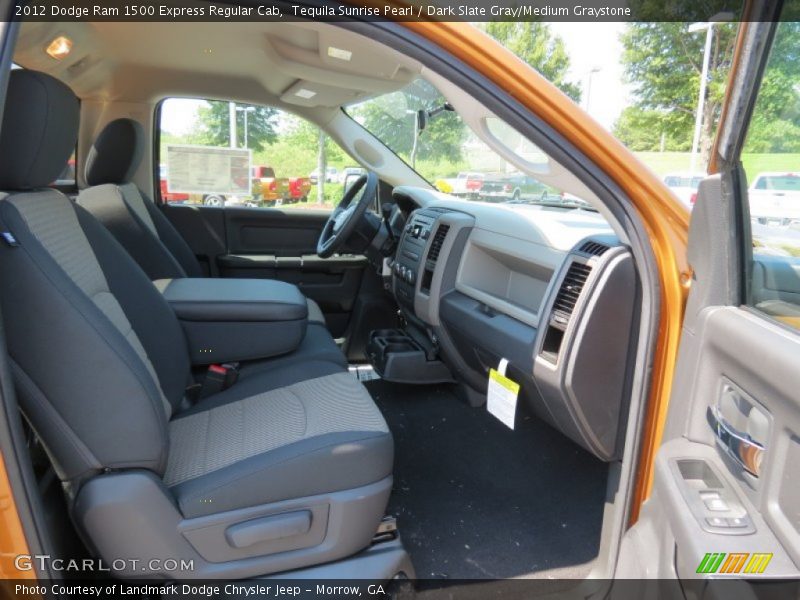 Tequila Sunrise Pearl / Dark Slate Gray/Medium Graystone 2012 Dodge Ram 1500 Express Regular Cab