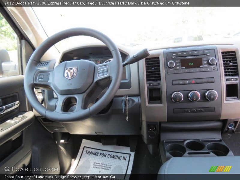 Dashboard of 2012 Ram 1500 Express Regular Cab