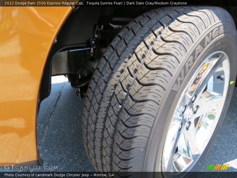 Tequila Sunrise Pearl / Dark Slate Gray/Medium Graystone 2012 Dodge Ram 1500 Express Regular Cab