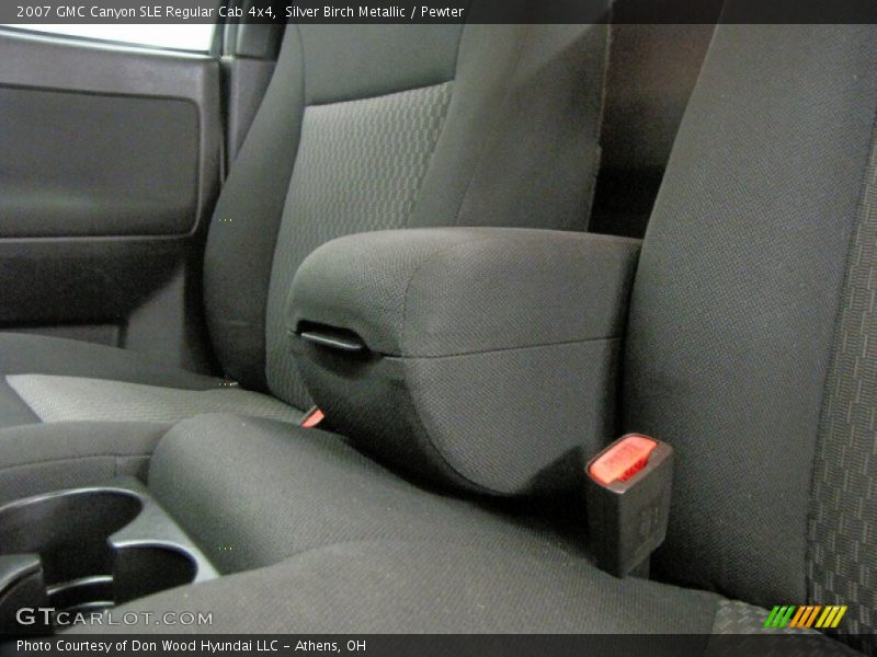 Silver Birch Metallic / Pewter 2007 GMC Canyon SLE Regular Cab 4x4