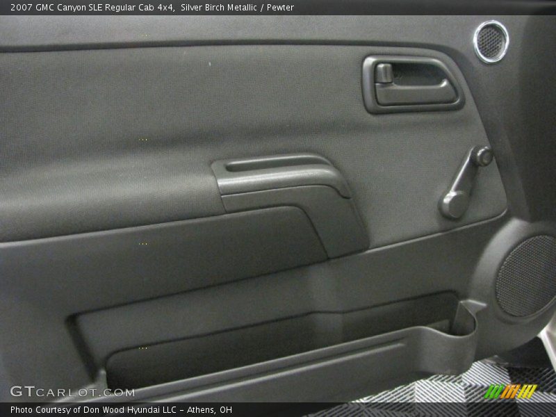 Silver Birch Metallic / Pewter 2007 GMC Canyon SLE Regular Cab 4x4