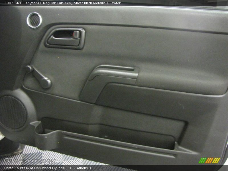 Silver Birch Metallic / Pewter 2007 GMC Canyon SLE Regular Cab 4x4