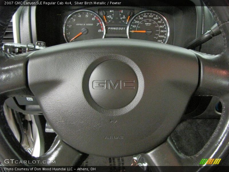 Silver Birch Metallic / Pewter 2007 GMC Canyon SLE Regular Cab 4x4