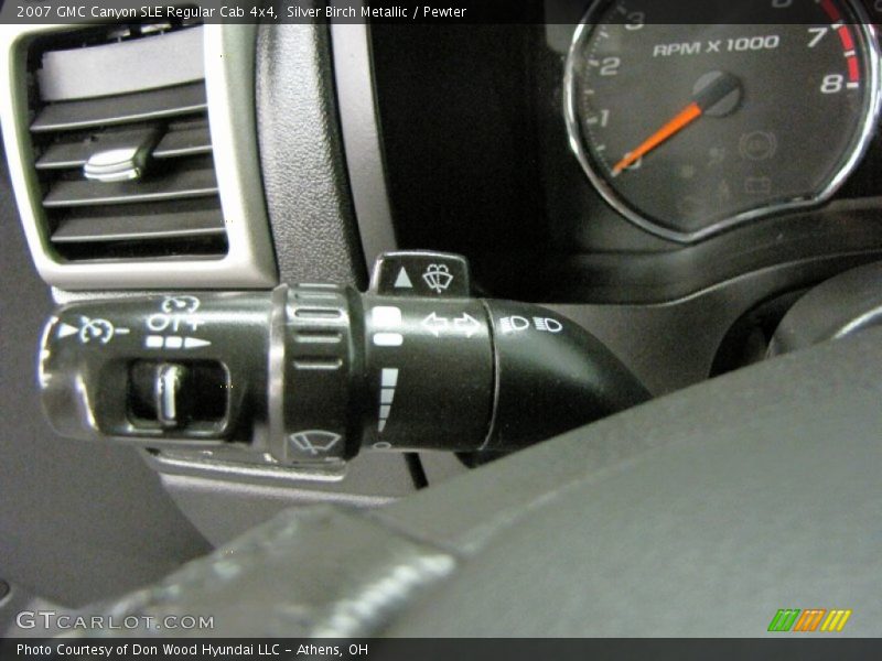 Silver Birch Metallic / Pewter 2007 GMC Canyon SLE Regular Cab 4x4