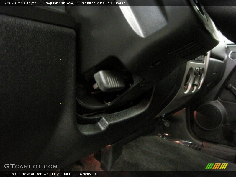 Silver Birch Metallic / Pewter 2007 GMC Canyon SLE Regular Cab 4x4