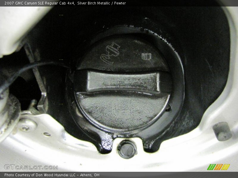 Silver Birch Metallic / Pewter 2007 GMC Canyon SLE Regular Cab 4x4