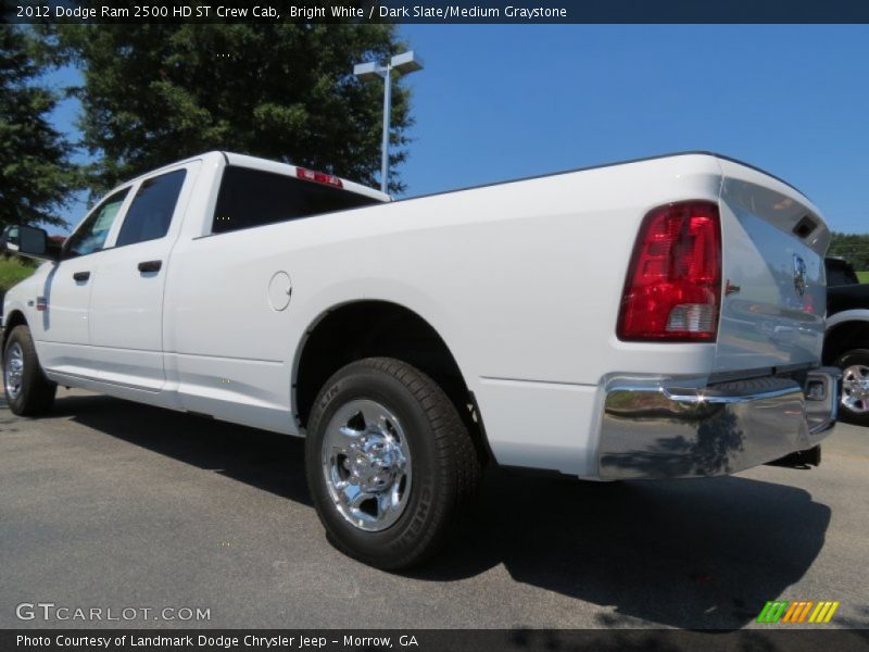 Bright White / Dark Slate/Medium Graystone 2012 Dodge Ram 2500 HD ST Crew Cab