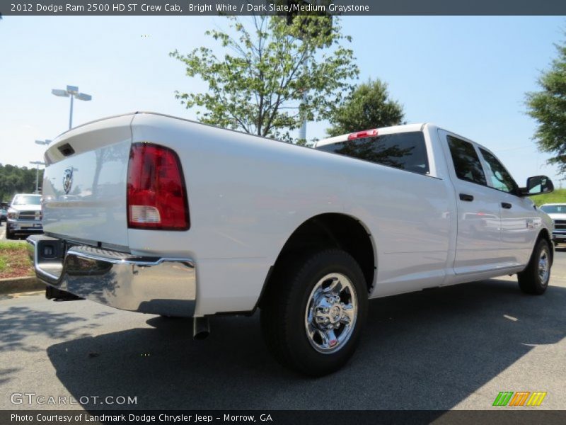 Bright White / Dark Slate/Medium Graystone 2012 Dodge Ram 2500 HD ST Crew Cab