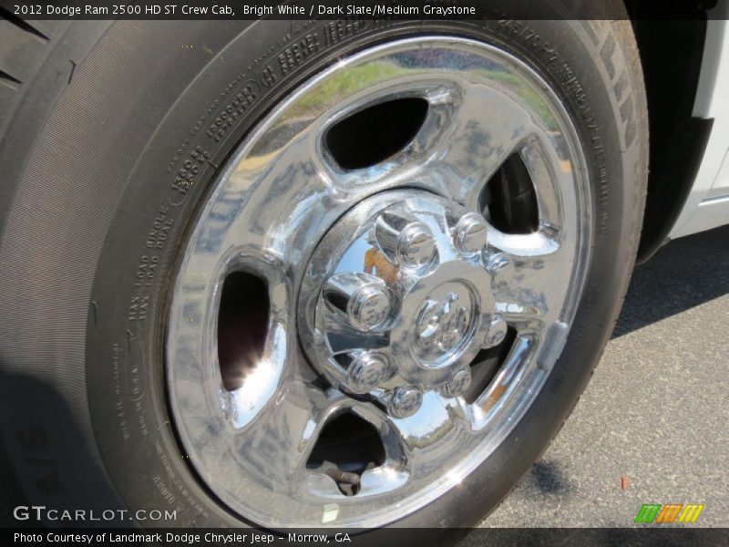 Bright White / Dark Slate/Medium Graystone 2012 Dodge Ram 2500 HD ST Crew Cab