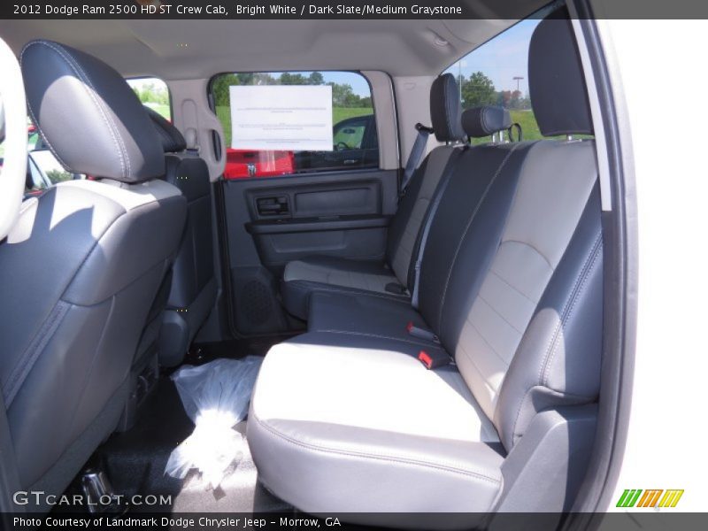 Bright White / Dark Slate/Medium Graystone 2012 Dodge Ram 2500 HD ST Crew Cab