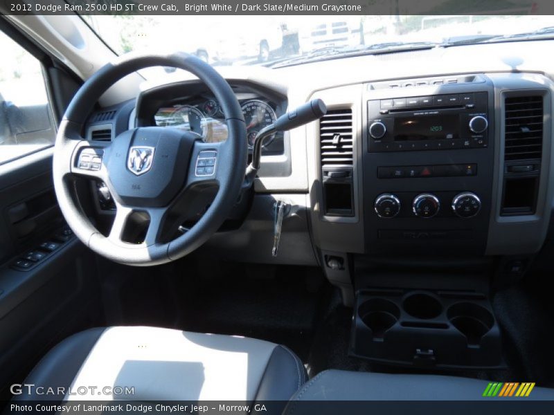 Bright White / Dark Slate/Medium Graystone 2012 Dodge Ram 2500 HD ST Crew Cab