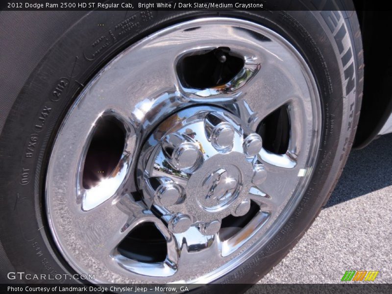 Bright White / Dark Slate/Medium Graystone 2012 Dodge Ram 2500 HD ST Regular Cab