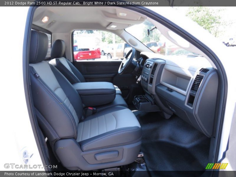 Bright White / Dark Slate/Medium Graystone 2012 Dodge Ram 2500 HD ST Regular Cab