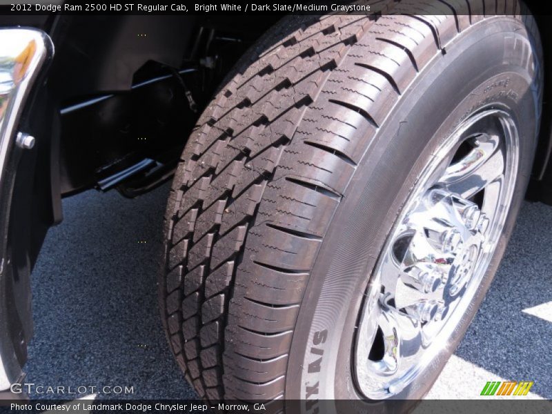 Bright White / Dark Slate/Medium Graystone 2012 Dodge Ram 2500 HD ST Regular Cab