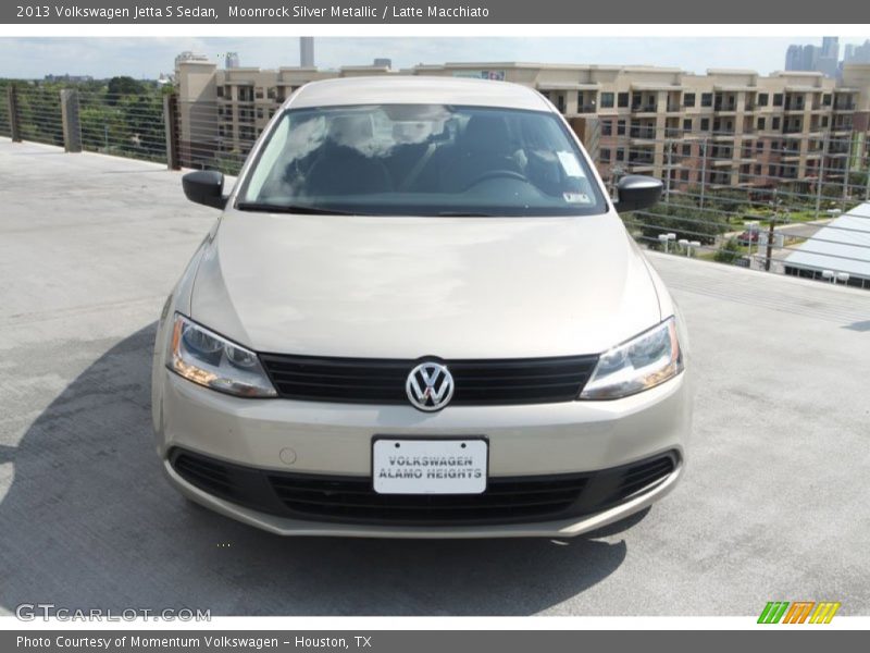Moonrock Silver Metallic / Latte Macchiato 2013 Volkswagen Jetta S Sedan