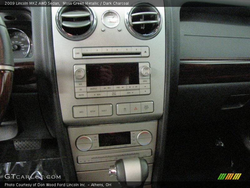Moss Green Metallic / Dark Charcoal 2009 Lincoln MKZ AWD Sedan