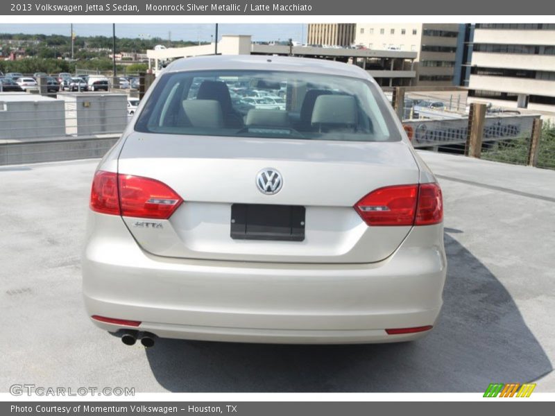 Moonrock Silver Metallic / Latte Macchiato 2013 Volkswagen Jetta S Sedan