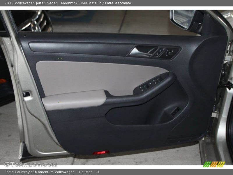 Moonrock Silver Metallic / Latte Macchiato 2013 Volkswagen Jetta S Sedan