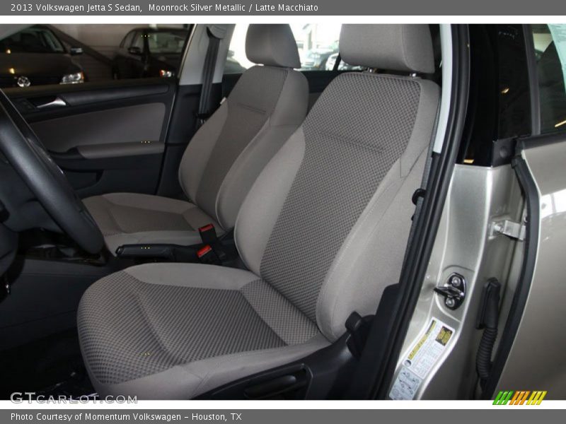 Moonrock Silver Metallic / Latte Macchiato 2013 Volkswagen Jetta S Sedan