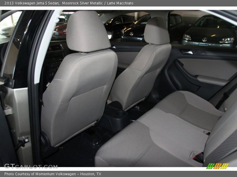 Moonrock Silver Metallic / Latte Macchiato 2013 Volkswagen Jetta S Sedan